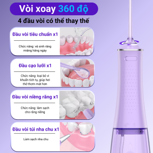 Vòng xoay 360 độ - Có thể thay thế đầu vòi