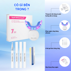 Thành phần của bộ KIT-2 làm trắng răng