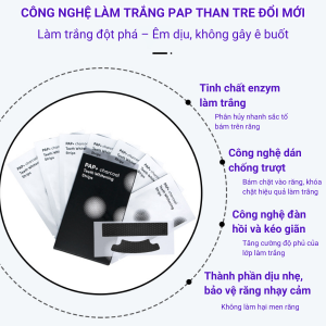 Công nghệ làm trắng PAP than tre