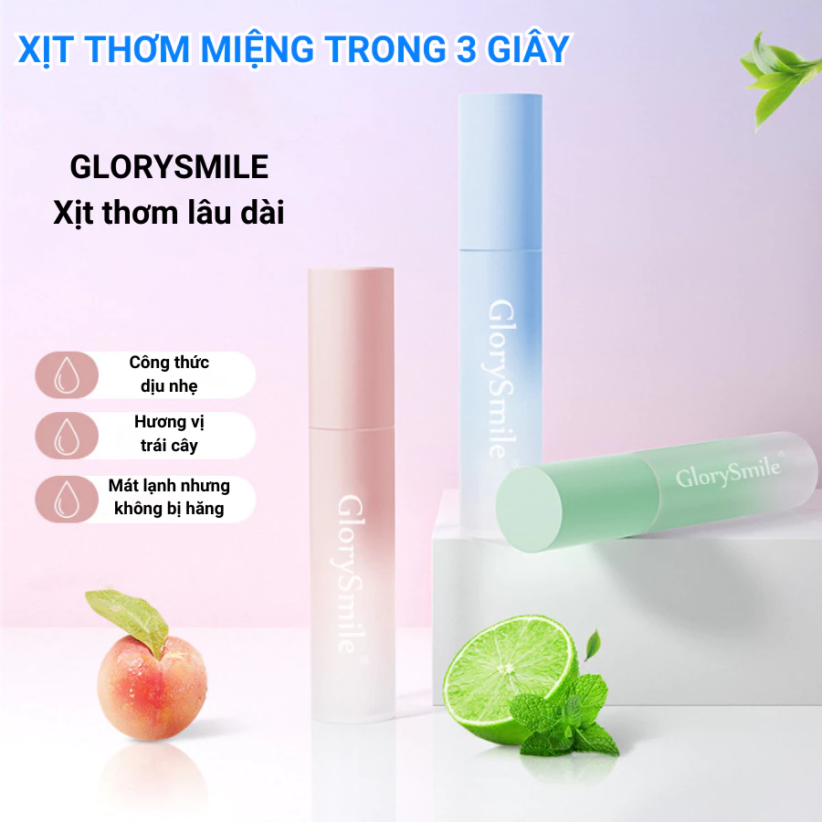 Xịt thơm miệng trong 3 giây